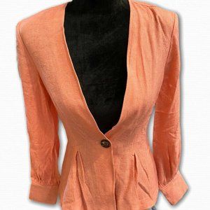 🎀 Something Navy Nordstrom Women Coral Blazer XS